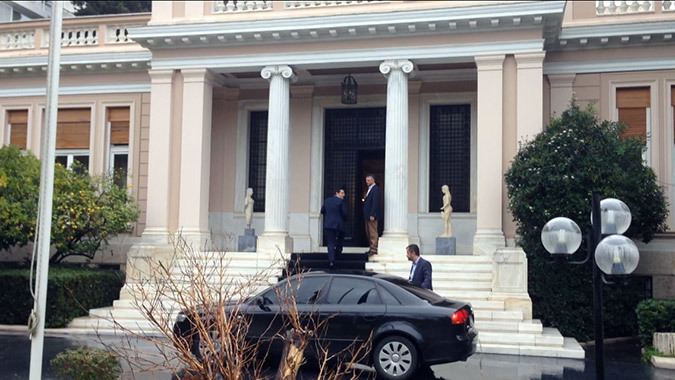 Maximos Mansion Tsipras39 first day at Maximos Mansion gov39t HQ protothemanewscom