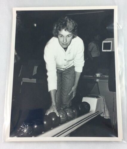 Maxine Allen Vintage Bowling Photo | eBay