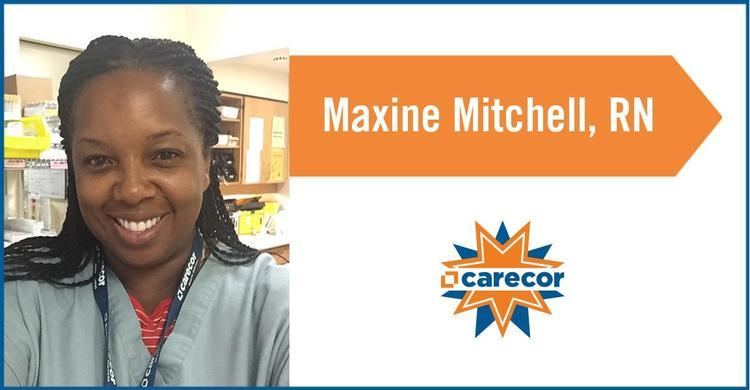 Maxine Mitchell CONGRATULATIONS MAXINE MITCHELL AUGUSTS CARECOR STAR Carecor