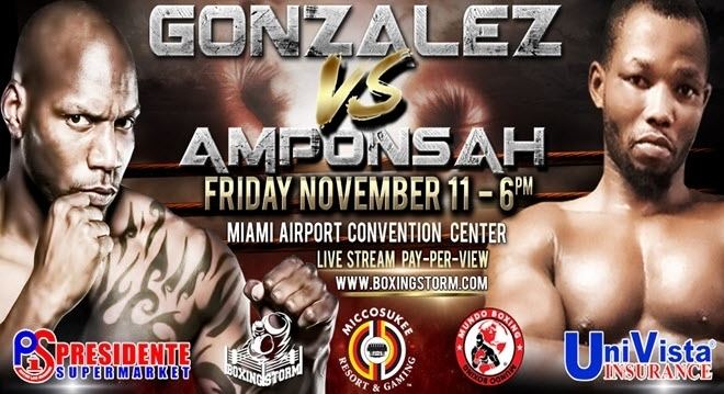Maxwell Amponsah Yunieski Gonzalez vs Maxwell Amponsah on November 11 Boxing News
