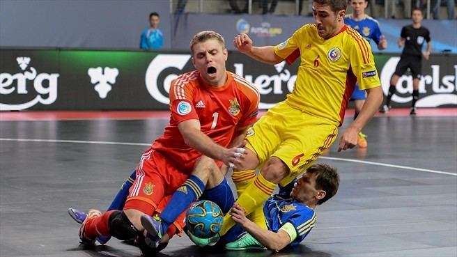 Maxym Pavlenko Yevgen Ivanyak Maxym Pavlenko Ukraine Futsal EURO nav