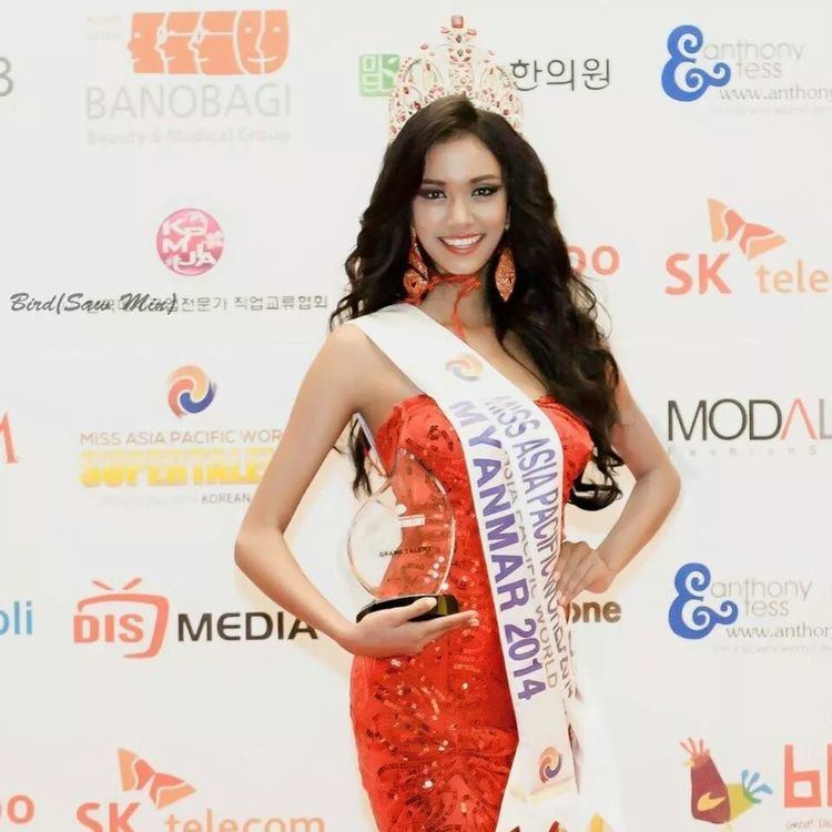 May Myat Noe Congrats to Miss Asia Pacific World Supertalent 2014 May