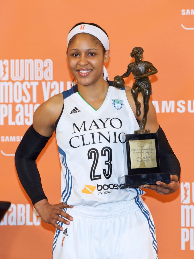 Maya Moore Maya Moore wins first Most Valuable Player award