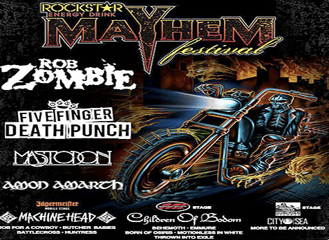 Mayhem Festival 2013 Rockstar Energy Drink Mayhem Festival Metro Detroit Chevy Dealers