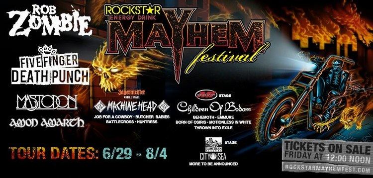 Mayhem Festival 2013 Rockstar Energy Mayhem Festival 2013 Reveals Lineup and Dates