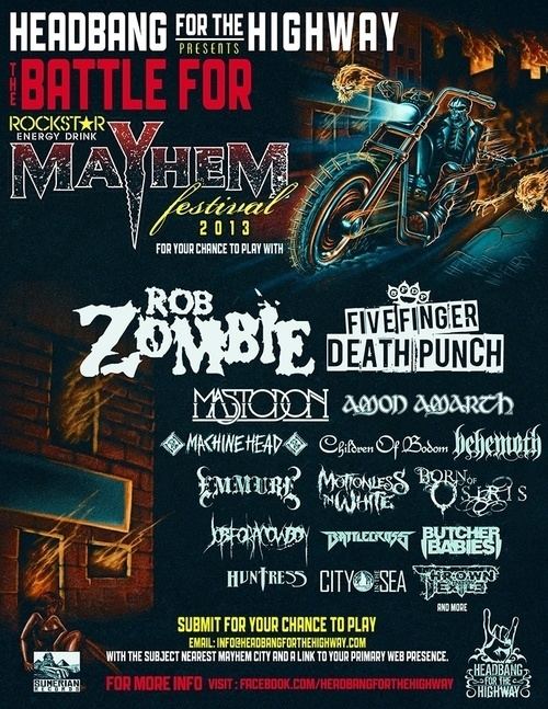 Mayhem Festival 2013 MAYHEM FEST BATTLE Bristow VA Tickets Tremont Music Hall