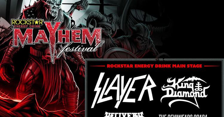 Mayhem Festival 2015 MAYHEM FEST 2015 Lineup amp Routing Confirmed SLAYER KING DIAMOND etc