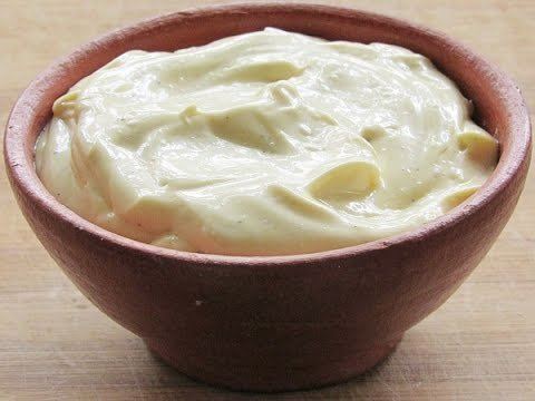 Mayonnaise Homemade Mayonnaise In 1 Minute How To Make Mayonnaise With An