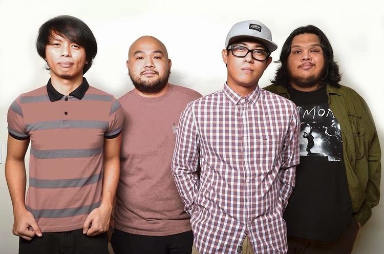 Monty Macalino, Shan Regalado, Paga Manikanm, and Poch Villalon of the Mayonnaise band