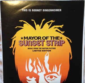 Mayor of the Sunset Strip Various Mayor Of The Sunset Strip Music From The Motion Picture