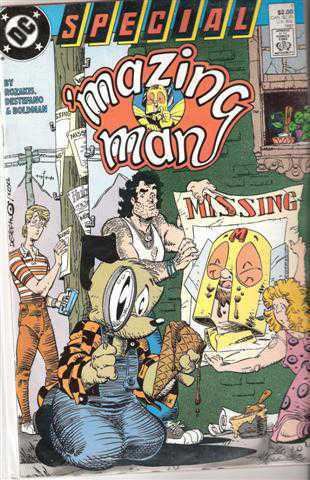 'Mazing Man Mazing Man Character Comic Vine