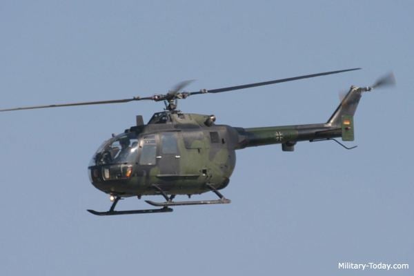 MBB Bo 105 MBB Bo105 Light Utility Helicopter MilitaryTodaycom