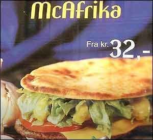 McAfrika BBC NEWS Europe 39McAfrika39 burger not to everyone39s taste