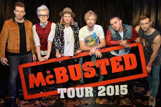 McBusted McBusted announce 2015 TOUR The supergroup will be coming to an
