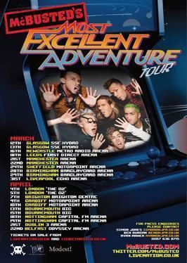 McBusted's Most Excellent Adventure Tour McBusted39s Most Excellent Adventure Tour Wikipedia