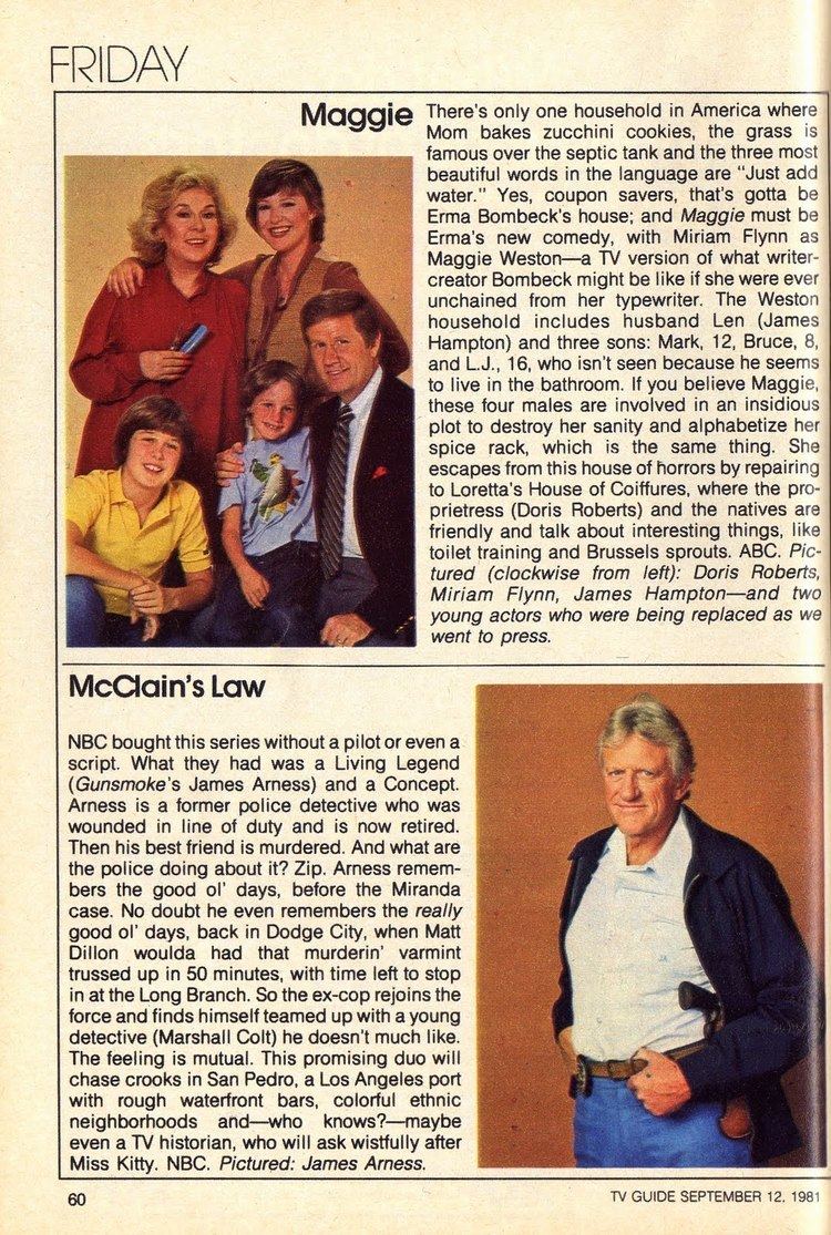 McClain's Law The Rap Sheet Killed in the Ratings McClain39s Law