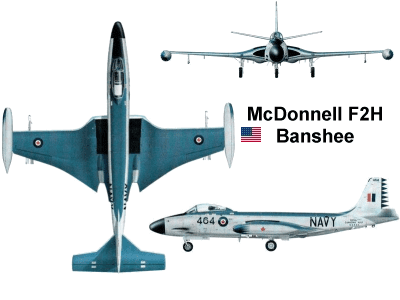 McDonnell F2H Banshee 3viewf2hcolorpng