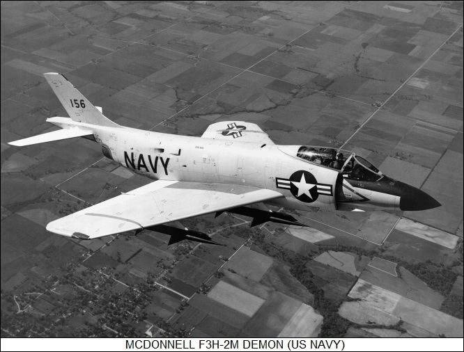 McDonnell F3H Demon The McDonnell F3H Demon amp Grumman F11F Tiger