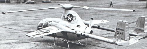 McDonnell XV-1 McDonnel XV1 helicopter development history photos technical data