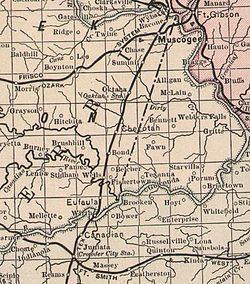 McIntosh County Seat War httpsuploadwikimediaorgwikipediacommonsthu