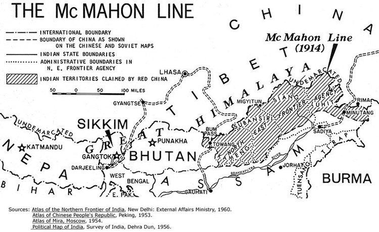McMahon Line How McMahon Drew His Line and Why China Wants It Changed The Wire