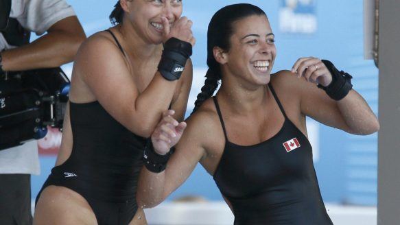 Meaghan Benfeito Meaghan Benfeito and Roseline Filion win silver in 10