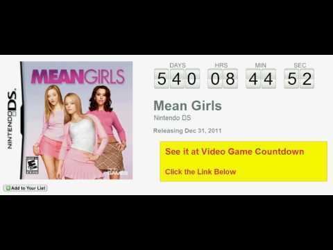 Mean Girls DS Mean Girls DS Countdown YouTube