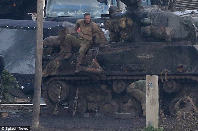 Mean Machine (film) movie scenes Brad Pitt was spotted filming in the Oxfordshire countryside on Thursday