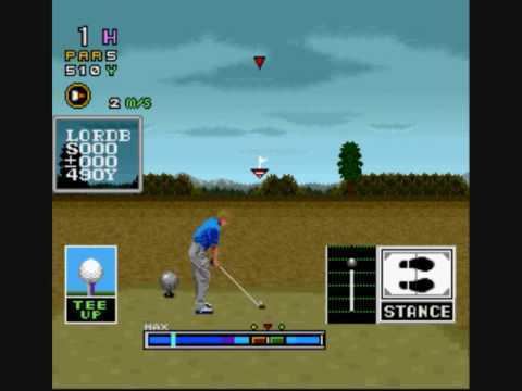 Mecarobot Golf Gameplay Mecarobot Golf SNES YouTube