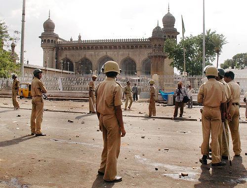 Mecca Masjid bombing Makkah masjid bomb blast criminals be brought under justice Civil