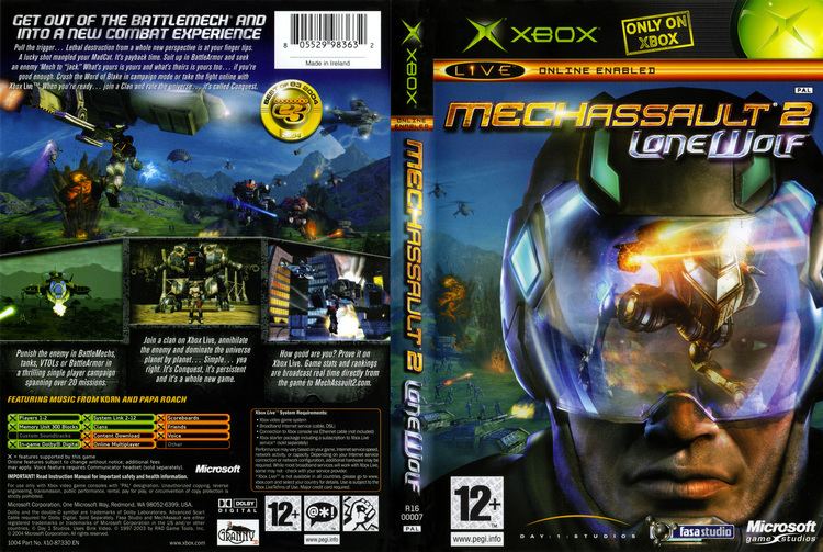 MechAssault 2: Lone Wolf firstgame Mechassault 2 Lone Wolf my favorite original XBox game ever