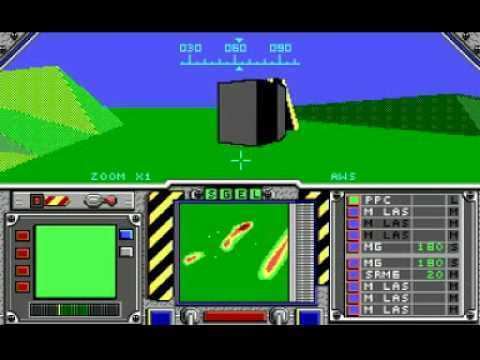 MechWarrior (1989 video game) Mechwarrior 1989 Final Battle amp Ending YouTube