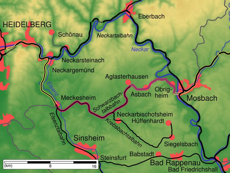 Meckesheim–Neckarelz railway