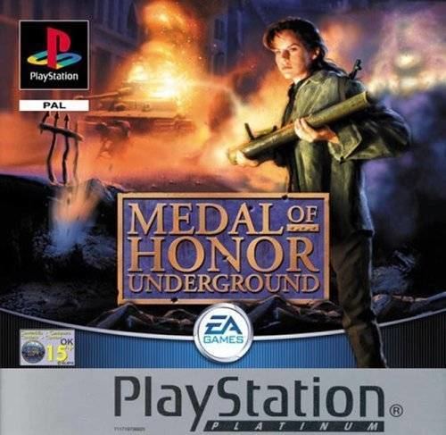 medal of honor underground ps1 cover art