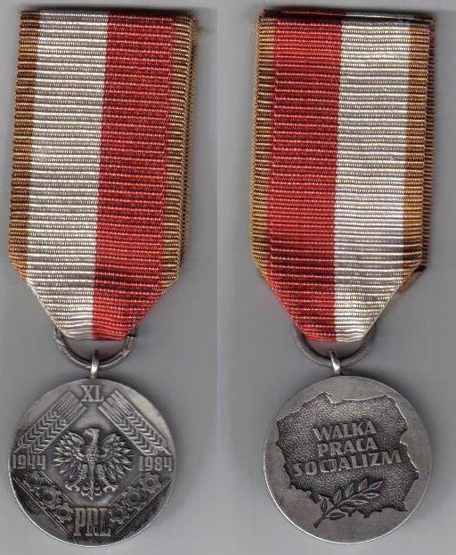 Medal of the 40th Anniversary of People's Poland