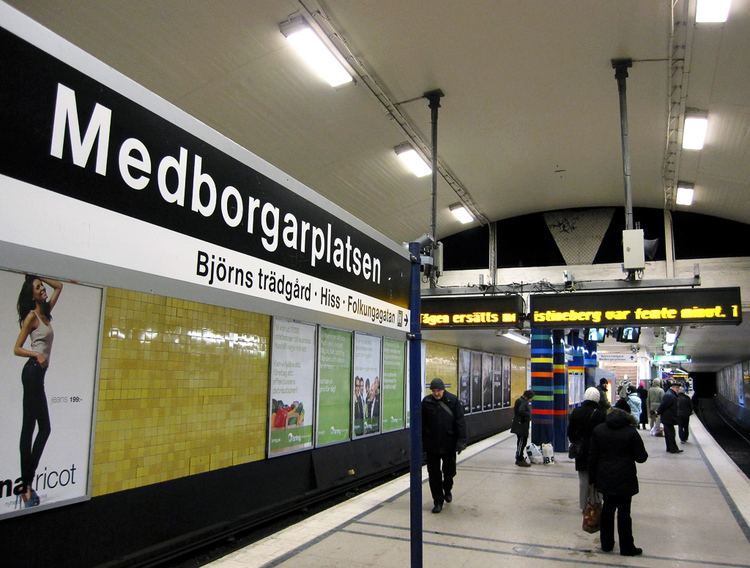 Medborgarplatsen metro station