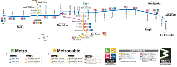 Medellín Metro Medellin Metrocable Lift Blog