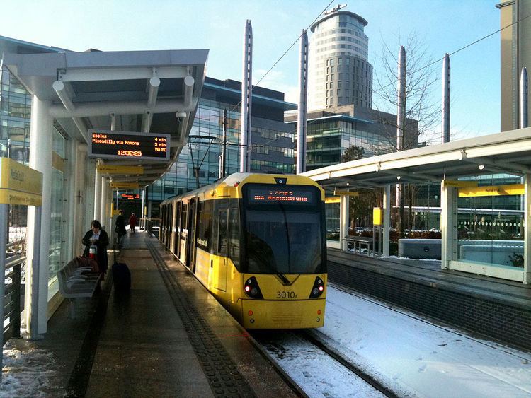 MediaCityUK tram stop