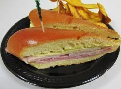 Medianoche Medianoche midnight sandwich Porto39s Bakery