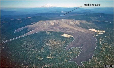Medicine Lake Volcano USGS Volcano Hazards Program CalVO Medicine Lake