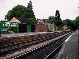 Medstead and Four Marks railway station httpsuploadwikimediaorgwikipediacommonsthu