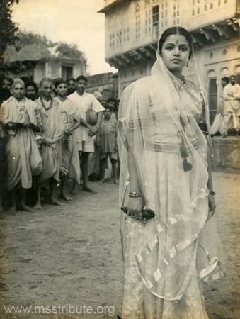Meera (1945 film) MS Subbulakshmi Biography website MSS life story MS Subhalakshmi