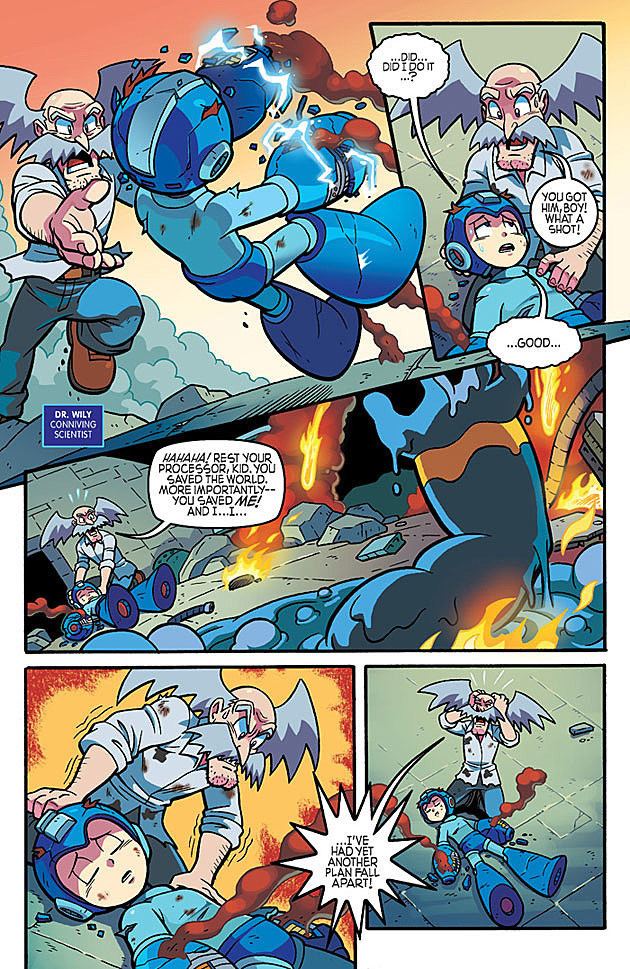 Mega Man (Archie Comics) The Trial Of Dr Wily Begins In 39Mega Man39 36 Preview