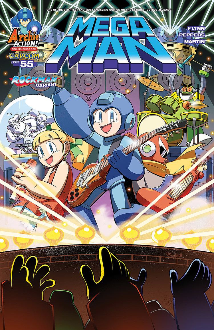 Mega Man (Archie Comics) comicsalliancecomfiles201508Megaman55varjpg