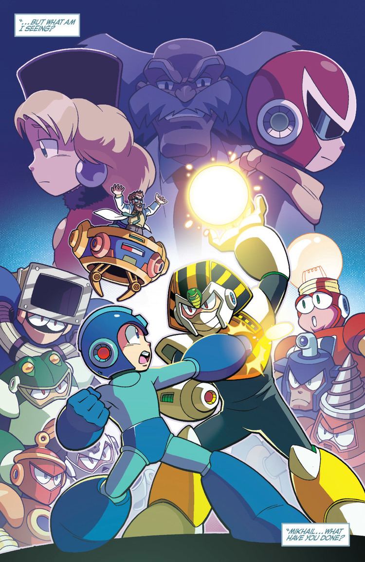 Mega Man (Archie Comics) Preview the new Archie Comics on sale today including MEGA MAN 55