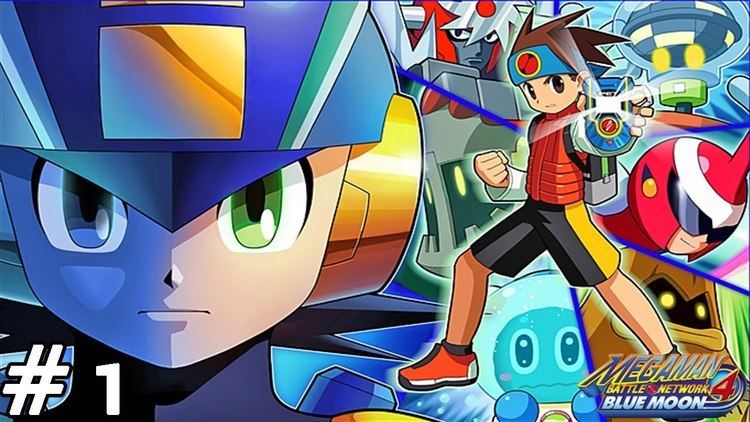 Mega Man Battle Network 4 Mega Man Battle Network 4 Blue Moon Part 1 Jack In Mom Execute