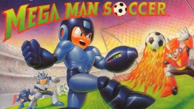 Mega Man Soccer CGRundertow MEGA MAN SOCCER for SNES Super Nintendo Video Game