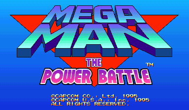 Mega Man: The Power Battle Play Mega Man The Power Battle Capcom CPS 1 online Play retro