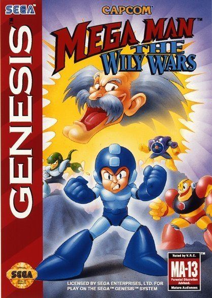 Mega Man: The Wily Wars NA Mega Man The Wily Wars Megadrive anyone have a board pic
