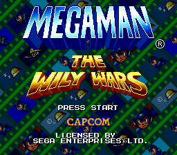 Mega Man: The Wily Wars Play Mega Man The Wily Wars Sega Genesis online Play retro games